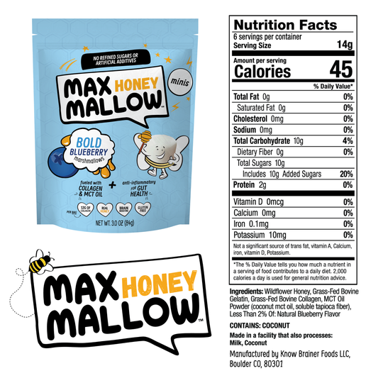 Mini Bold Blueberry Honey Marshmallow